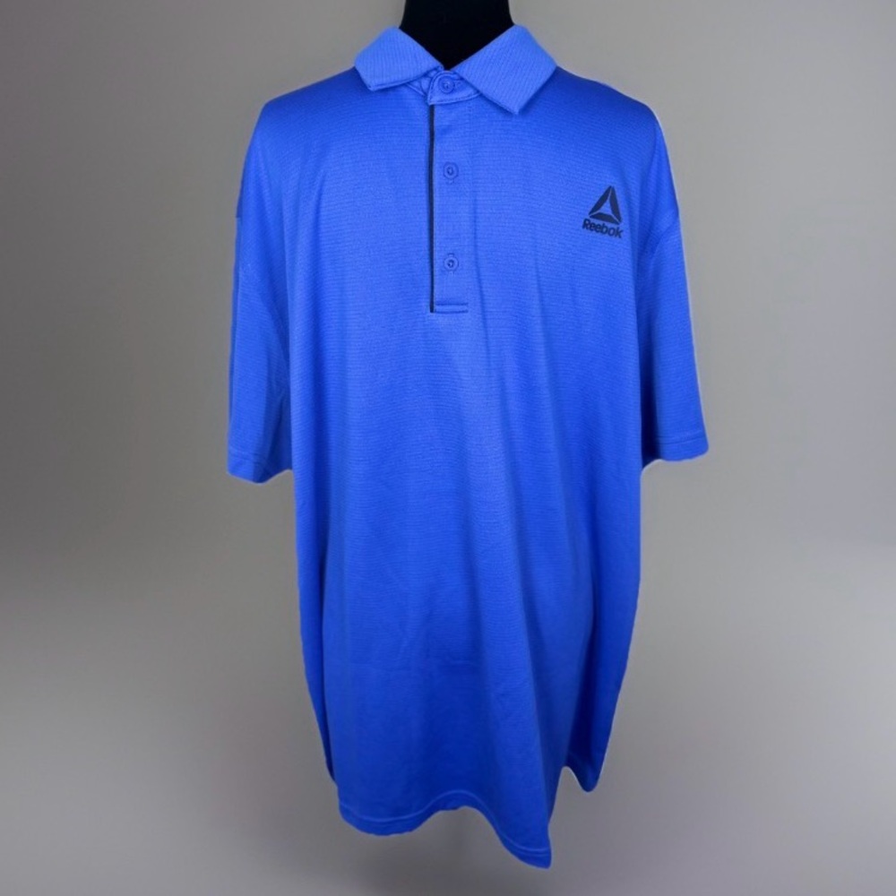 Reebok Royal Blue polo NWT 2XL